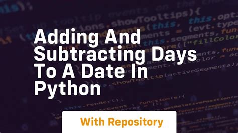 subtract days from date python pandas