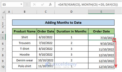 subtract month from date in oracle
