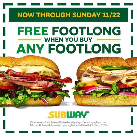 Get The Best Subway Coupons To Save Money On Your Lunch