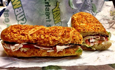 The Delicious Subway Herb And Cheese Bread