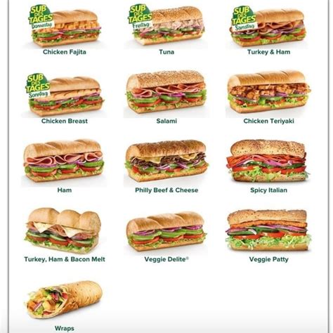 Subway Sandwich Bread Name