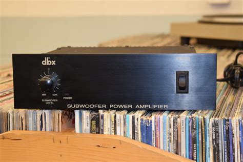 Subwoofer Amp Dbx