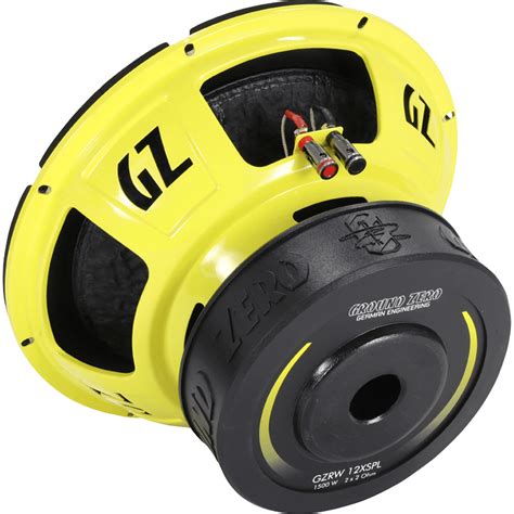 Subwoofer Ground Zero Gzrw 12Xspl