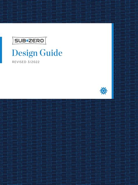 enGB 6.SubZero Design Guide Dutch PDF