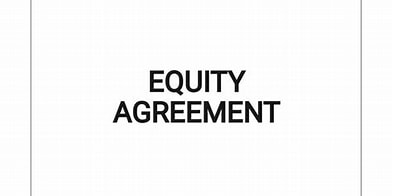 successful equity agreements