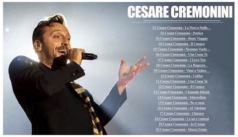 Discografia di Cesare Cremonini in offerta da 8,99€ su IBS.it