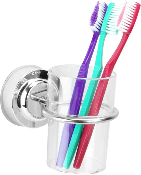 Suction Cup Toothbrush Holder