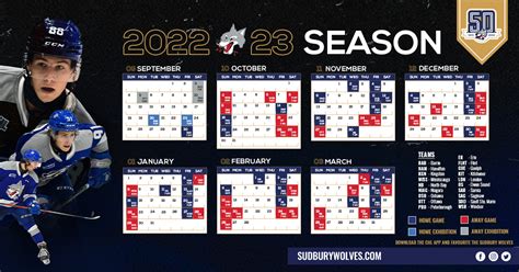 sudbury wolves schedule 2023