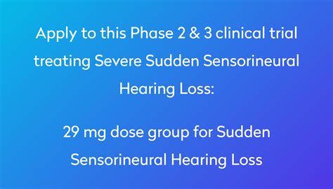 sudden hearing loss prednisone dose