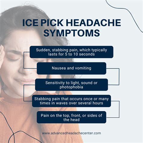 sudden stabbing head pain