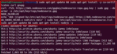 sudo apt get install ca certificates curl gnupg
