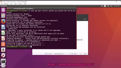 sudo apt get install python dev python3 dev