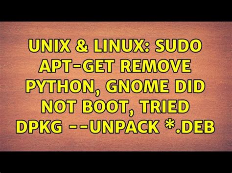 sudo apt get remove python