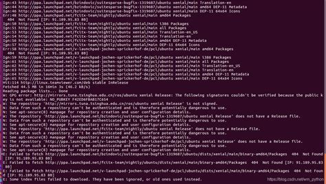 sudo apt get update failed to fetch 404 not found