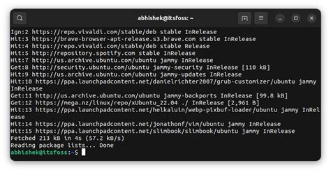 sudo apt get update visual studio code