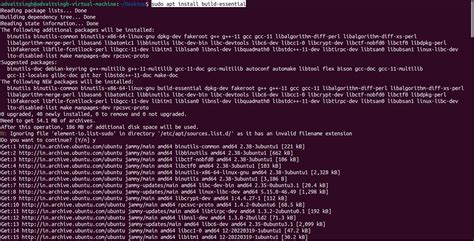 sudo apt install build-essential libglvnd-dev pkg-config