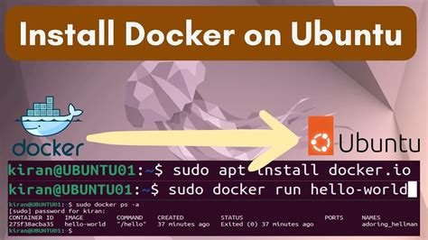 sudo apt install docker.io docker-compose