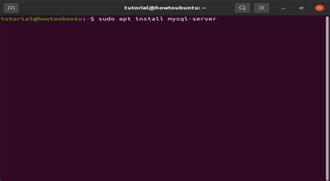 sudo apt install mysql-server not working