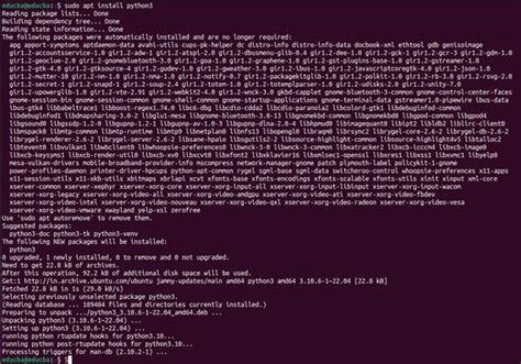 sudo apt install python is python3 ubuntu