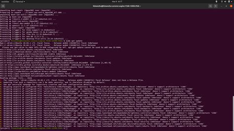 sudo apt update errors