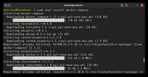 sudo pip install docker compose
