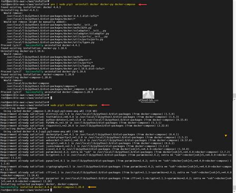 sudo pip3 install docker compose error