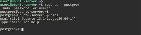 sudo su postgres su unknown login postgres