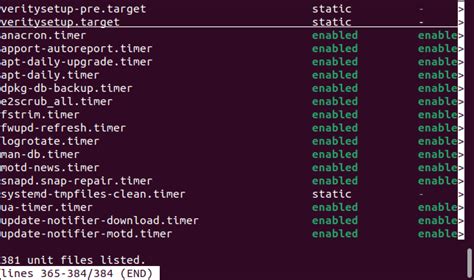 sudo systemctl list all services