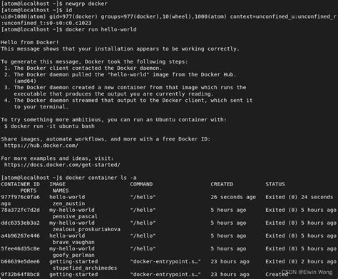 sudo systemctl start docker not working