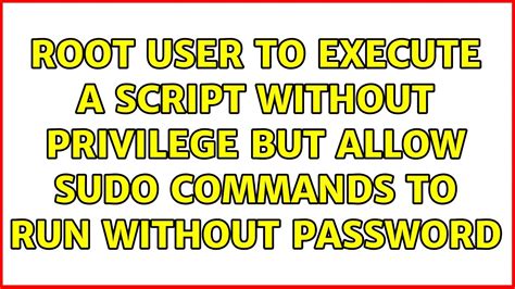 sudo user is not allowed to execute as root