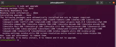 Why does Kubuntu tell me to 