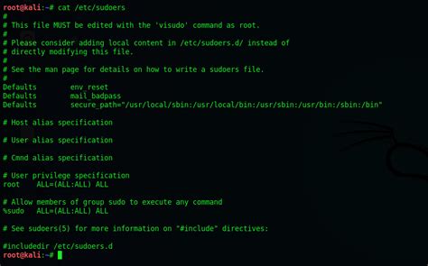 sudoers file example linux