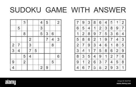 Sudoku Game And Answer