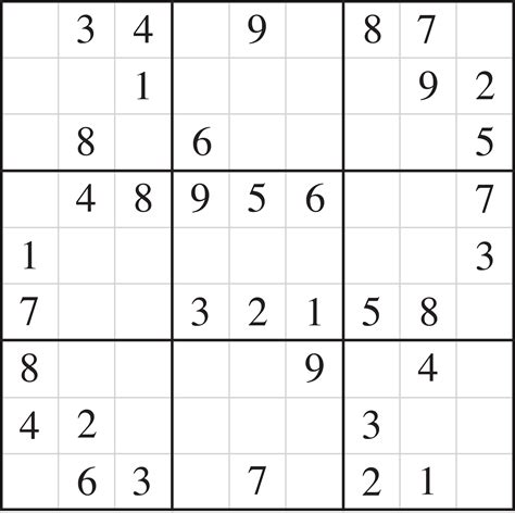 Sudoku Puzzle With Derivatives Answer Key