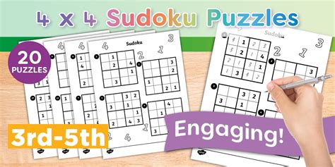 Sudoku Puzzles For 3Rd Grade
