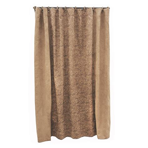 Suede Shower Curtain