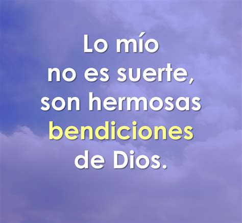 Suerte O Bendicion