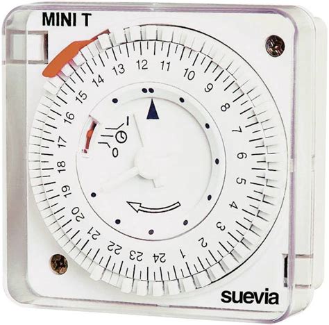 suevia wall mounted timer switch clock