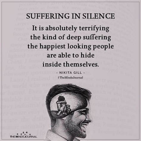 suffering in silence mental health