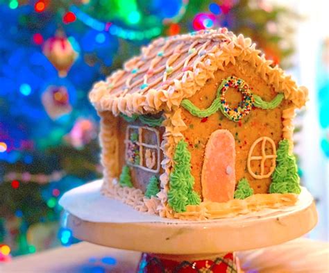 sugar cookie gingerbread house