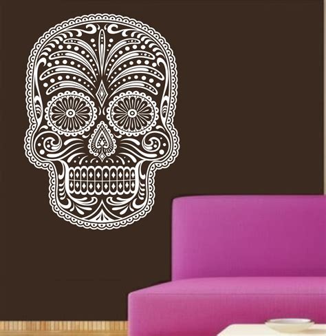 Sugar Skull Wall Decal