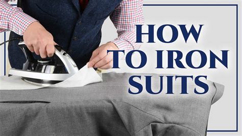 Suit Jacket Ironing