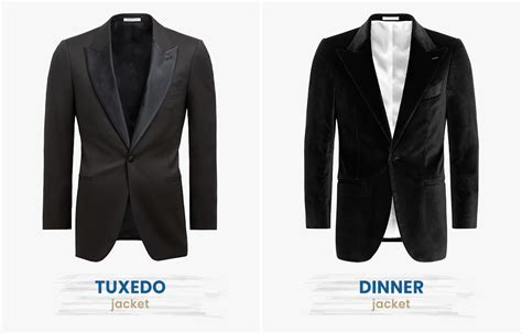 Suit Jacket Vs Dinner Jacket