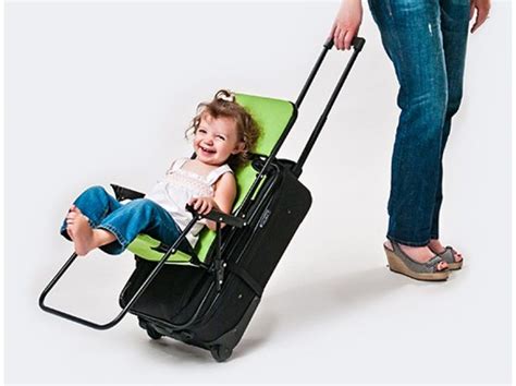 A Baby Stroller Magically Pops Out Of This CarryOn Luggage Gizmodo