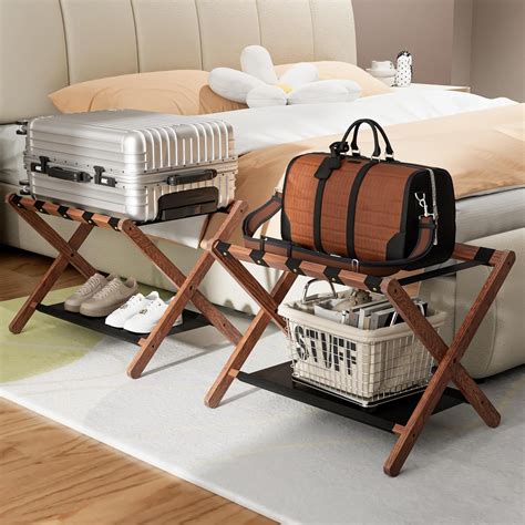 Suitcase Bedroom Stand