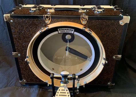 suitcase drums