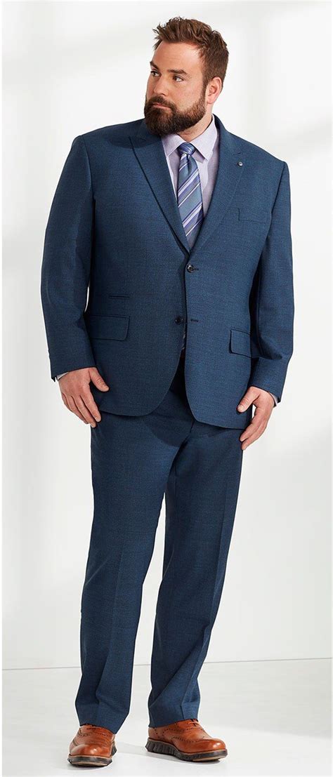 suits for large men uk