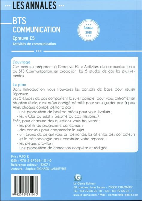 Topics Sujet E5 Bts Communication Popular