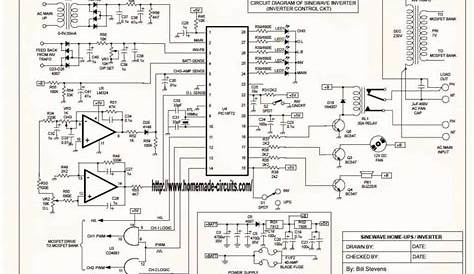 Sukam Sine Wave Inverter Circuit Diagram With Full Explanation