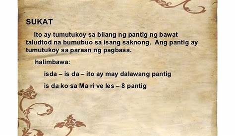 Uri Ng Tugma Na Ginagamit Sa Tula - tugma angkop